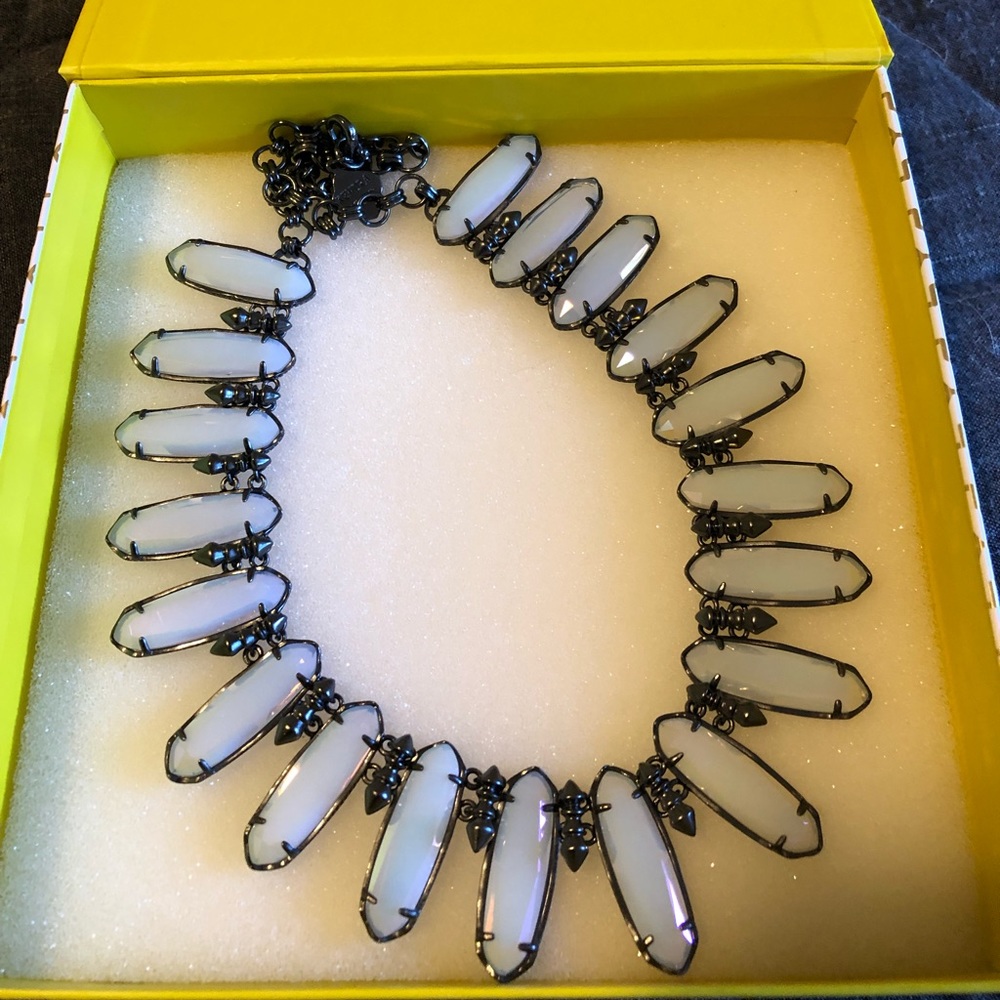 Kendra Scott Opalite Gabriella in Gunmetal